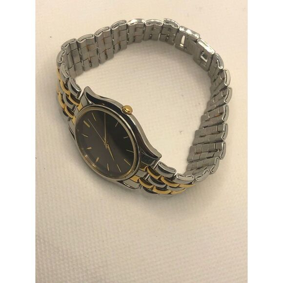 Seiko Women's Stainless Steel Analog Black Dial Quartz Genuine Wrist Watch KS58 - Picture 7 of 9